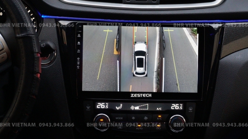 Màn hình DVD Android liền camera 360 xe Nissan Xtrail 2017 - nay | Zestech Z800 Pro+